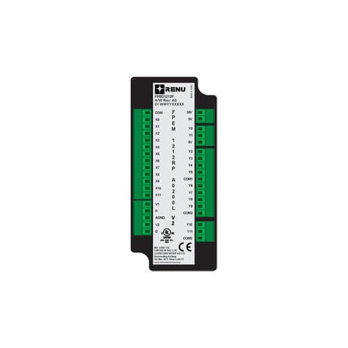Digitales E/A-Modul - FPEM-1212RP-A0200L-V2 - Renu Electronics GmbH - RS-485 / 2 Analogeingänge / mit 10 Relaisausgängen