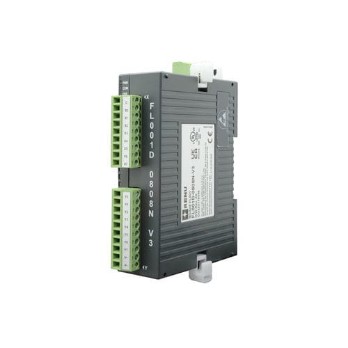E/A-Modul / 8 Digitaleingänge - FL001D-0808N-V3 - Renu Electronics GmbH - digital / Modbus RTU / RS485