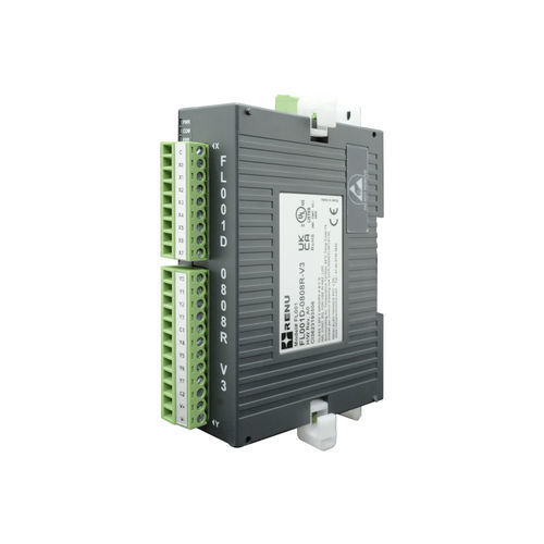 E/A-Modul / 8 Digitaleingänge - FL001D-0808R-V3 - Renu Electronics GmbH - digital / Modbus RTU / RS485