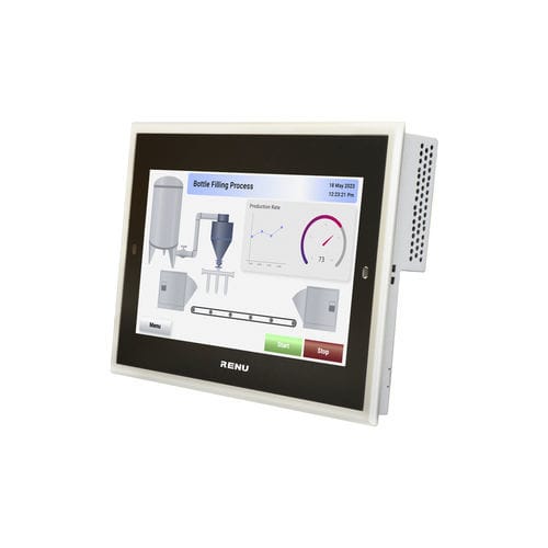 Robuster HMI - FP6070CN-M - Renu Electronics GmbH - kapazitive Projektionstechnologie / einbaufähig / 1024 x 600