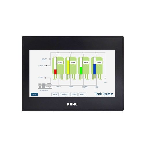 HMI mit resisitivem Touchscreen - FP4070TN-E - Renu Electronics GmbH - einbaufähig / 800 x 480 / RISC