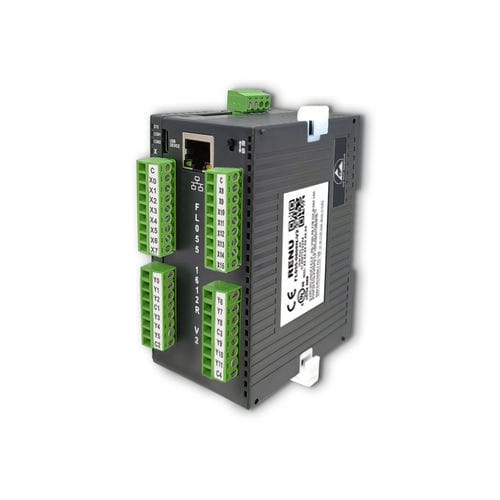DIN-Schiene-SPS - FL055-1612R-V2 - Renu Electronics GmbH - Digitaleingang / 16 E / Relaisausgang