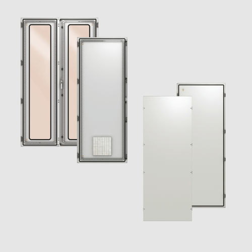 Schrank mit Tür - ZPAS - Metall / Stahlblech / galvanisiertem Stahl
