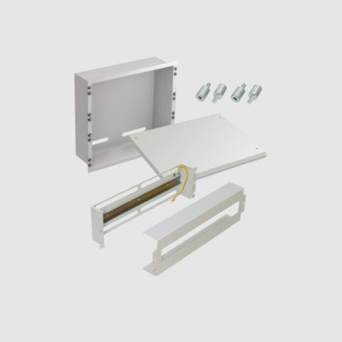 Stahlschrank - ZPAS - Stahlblech / Pulver / für Rundkabel