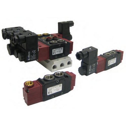 Pneumatik-Wegeventil / Schieber - 125 EVR series - Aircomp by Stampotecnica - magnetbetrieben / 5/2-Wege / 5/3-Wege