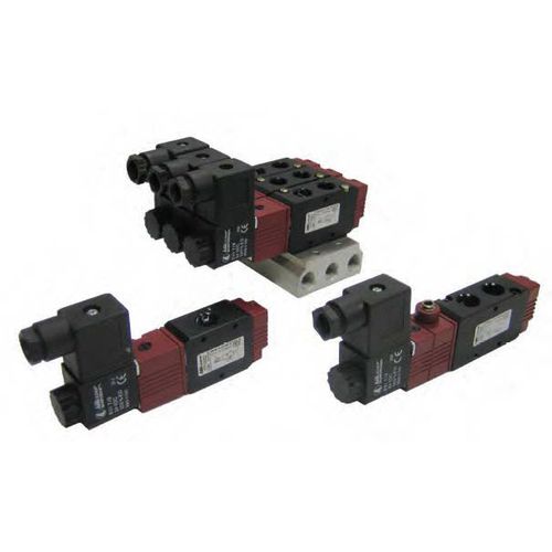 Pneumatik-Wegeventil / Schieber - 127 EVR series - Aircomp by Stampotecnica - magnetbetrieben / 3/2-Wege / 5/2-Wege