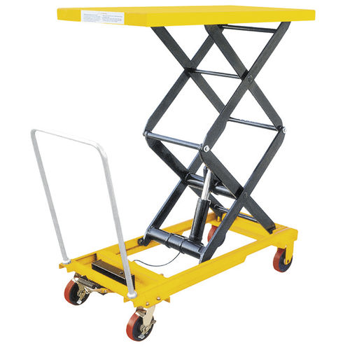 Doppelscheren-Hubtisch - SPF680 - NINGBO RUYI JOINT STOCK CO., LTD - manuell / pedalbetrieben / mobil