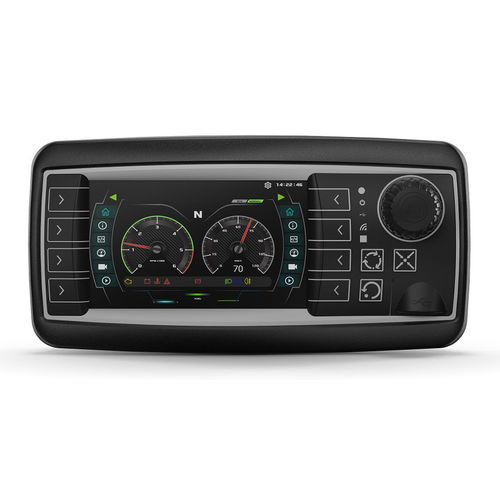 Bedienterminal mit resisitivem Touchscreen - OPUS A3s  - Topcon Electronics GmbH & Co. KG - mit Tastatur / einbaufähig / 480 x 272