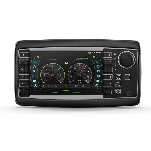 PCT-Touchscreen-Bedienterminal - OPUS A6s  	 - Topcon Electronics GmbH & Co. KG - mit Tastatur / einbaufähig / 800 x 480