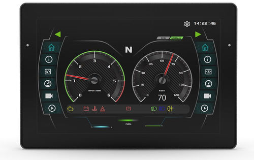 Terminal mit kapazitivem Touchscreen - OPUS B6e - Topcon Electronics GmbH & Co. KG - einbaufähig / embedded / 1280 x 800