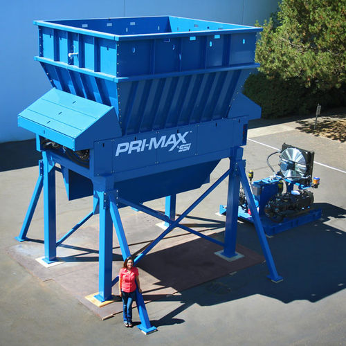 Primär-Schredder - PRI-MAX® PR6600 - SSI Shredding Systems, Inc. - Zweiwellen / Fest- und Schüttabfall / Hochdrehmoment
