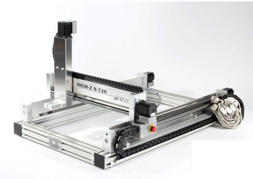 Lasergraviermaschine - HIGH-Z S-720 - CNC-STEP GmbH & Co. KG - Aluminium / Foto / CNC