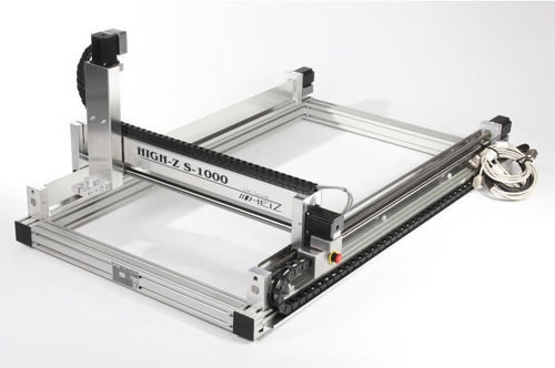 Lasergraviermaschine - HIGH-Z S-1000 - CNC-STEP GmbH & Co. KG - Metall / CNC / zum Fräsen