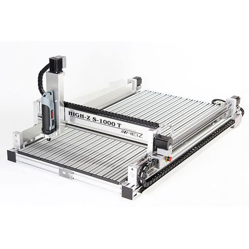 CNC-Konturfräsmaschine - High-Z S-1000/T - CNC-STEP GmbH & Co. KG - 3-Achs / Metall / Messing