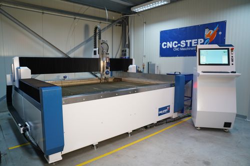 Wasserstrahlschneidmaschine - HPC-2515 - CNC-STEP GmbH & Co. KG - für Stahl / für Stein / Profil