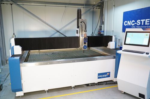Wasserstrahlschneidmaschine - HPC-3015 - CNC-STEP GmbH & Co. KG - für Metall / Profil / CNC
