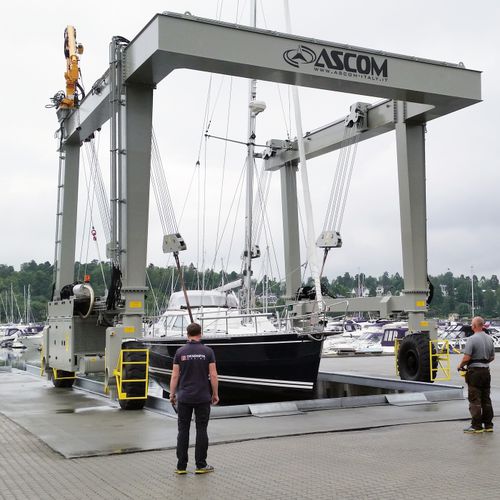 Portalkran mit Eigenantrieb - BHT 50 - Ascom SpA - für Schifffahrtsanwendungen