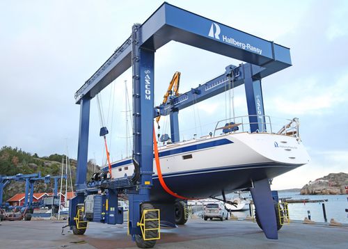 Portalkran mit Eigenantrieb - BHT 85 - Ascom SpA - für Schifffahrtsanwendungen