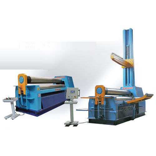 Rundbiegemaschine mit 3 Antriebswalzen - TBH series - Carell Corporation - hydraulisch
