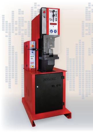 Halbautomatische Stanz- und Schermaschine - MX340G - Carell Corporation - hydraulisch / Stange / für Blech
