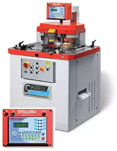 Ausklinkmaschine mit variablem Winkel - AV226/PA - Carell Corporation - hydraulisch / CNC