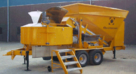 Mobile Betonmischanlage - B2200 - fibo intercon - kompakt