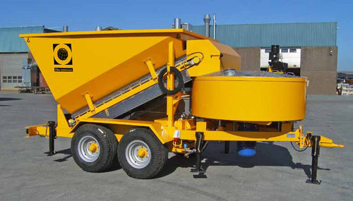 Mobile Betonmischanlage - B1800 - fibo intercon - kompakt