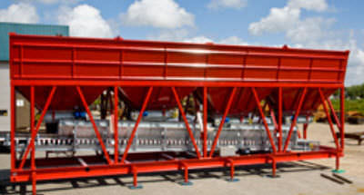 Silo mit konischem Boden - fibo intercon