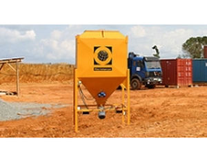 Geschweißter Silo - Big-Bag - fibo intercon - für Zement