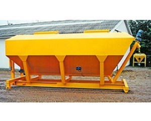 Horizontaler Silo - fibo intercon - mobil / für Zement