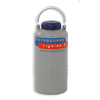 Labor-Dewar - Cryolab 2 - Statebourne Cryogenics Ltd. - Flüssigstickstoff / Lager / Aluminium