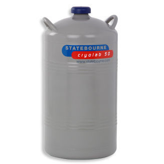 Labor-Dewargefäße - Cryolab 50 - Statebourne Cryogenics Ltd. - Flüssigstickstoff / Lager / Aluminium