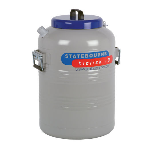 Dewar für Proben - Biotrek 10 - Statebourne Cryogenics Ltd. - Flüssigstickstoff / Lager / Aluminium