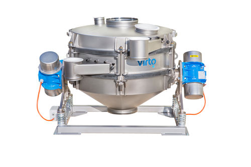 Siebmaschine für die Lebensmittelindustrie - CD 095.2 - CD 120.2 - Virto Group - Kreisschwing / Vibration / für Pulver