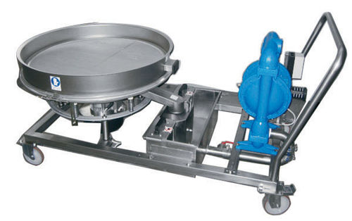 Siebmaschine zur industriellen Anwendung - GRM 600-800-900-1200 - Virto Group - Kreisschwing / für Feststoffe/Flüssigkeiten / mit abnehmbarer Stütze