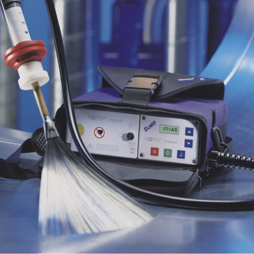 Porenprüfgerät für Beschichtung - ISOTEST® inspect 8.0/35 - ELMED Dr. Ing. Mense GmbH - Bürsten / tragbar / mit LCD-Anzeige
