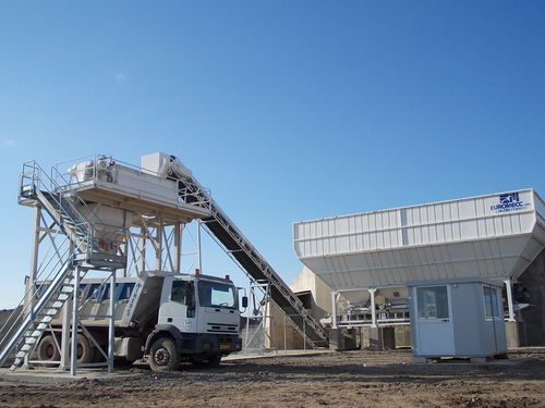 Festinstallierte Betonmischanlage - 3/4 MIX/MC - EUROMECC