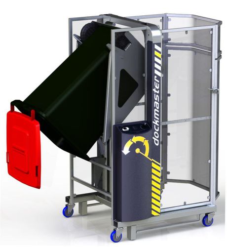 Mülltonnenkipper - 80 - 240 l, max. 700 mm | Dockmaster - Simpro Handling Equipment