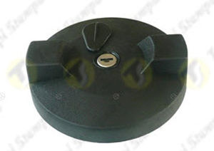 Runder Stopfen - D.80  - Tappi Stampati - gewindelos / Kunststoff / Aluminium