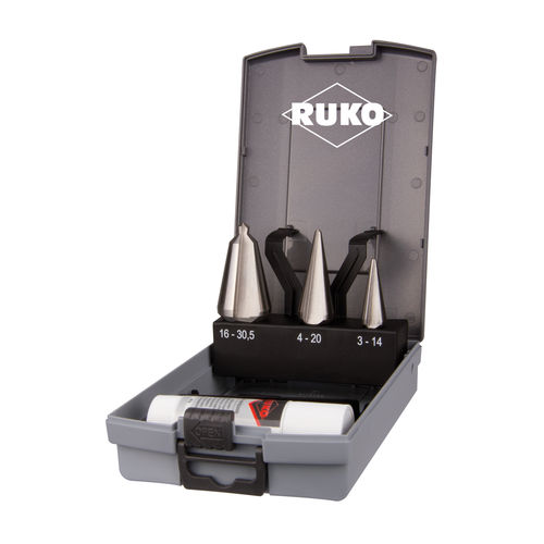 Vollmetall-Bohrerset - 101020RO - RUKO GmbH Präzisionswerkzeuge - für Aluminium / für Messing / für Gusseisen
