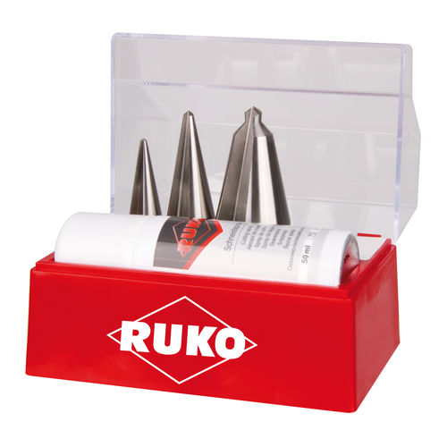 Vollmetall-Bohrerset - 101009 - RUKO GmbH Präzisionswerkzeuge - für Kunststoffe / für Gusseisen / für Messing