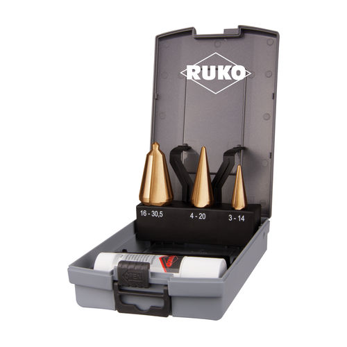 Vollmetall-Bohrerset - 101020TRO - RUKO GmbH Präzisionswerkzeuge - für Kunststoffe / für Gusseisen / für Edelstahl