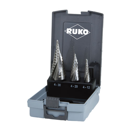 Vollmetall-Bohrerset - 101026RO - RUKO GmbH Präzisionswerkzeuge - für Aluminium / für Messing / für Gusseisen