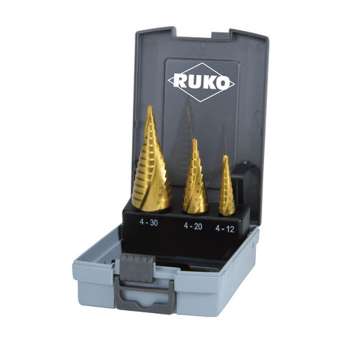 Vollmetall-Bohrerset - 101026TRO - RUKO GmbH Präzisionswerkzeuge - für Kunststoffe / für Gusseisen / für Edelstahl