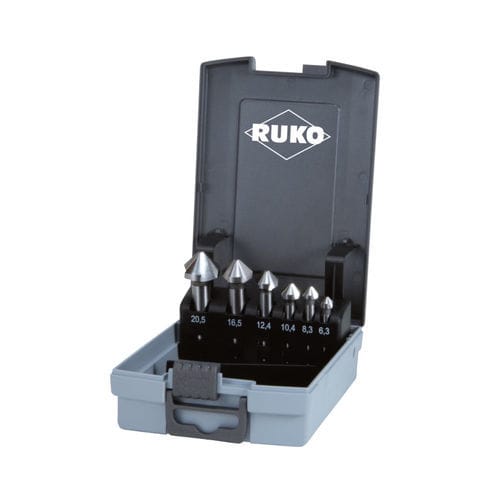 Vollmetall-Senker - 1021 series - RUKO GmbH Präzisionswerkzeuge - Entgrat / CBN / HSSE-Co 5