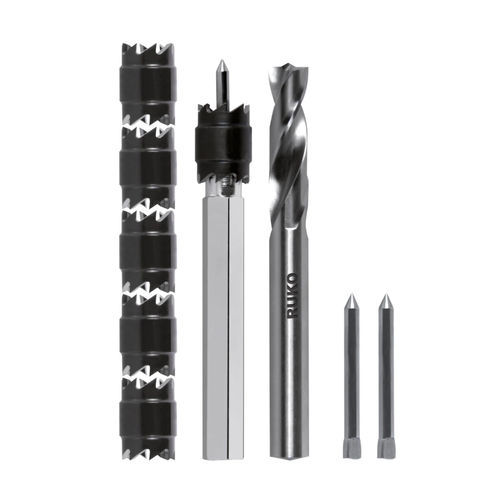 Vollmetall-Bohrerset - 101104M - RUKO GmbH Präzisionswerkzeuge - Wendeplatten / für NE-Werkstoffe / für Stahl