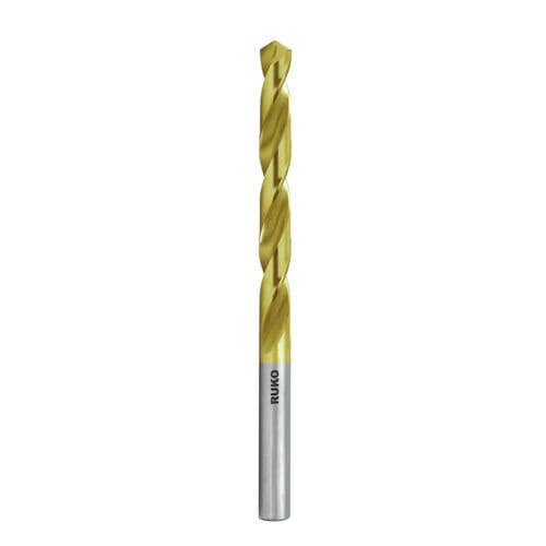 Vollmetall-Bohrer - 2500675T - RUKO GmbH Präzisionswerkzeuge - Schnellstahl / HSS-TiN / beschichtet