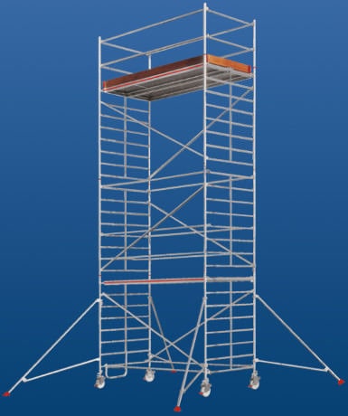 Mobiler Gerüstturm - 6373 series - European Special Ladders, S.A. (ESLA) - Fassaden / modular