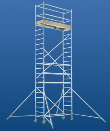 Mobiler Gerüstturm - 7074 series - European Special Ladders, S.A. (ESLA) - Fassaden / modular