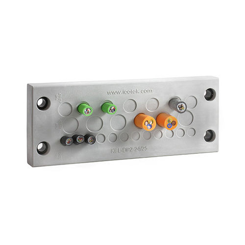 IP66-Kabeldurchführungsplatten - KEL-DPZ series - icotek GmbH & Co. KG - IP65 / für Schaltschrank / für Hygieneanwendungen